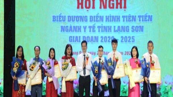 BIỂU DƯƠNG ĐIỂN HÌNH TIÊN TIẾN NGÀNH Y TẾ TỈNH LẠNG SƠN GIAI ĐOẠN 2020-2025