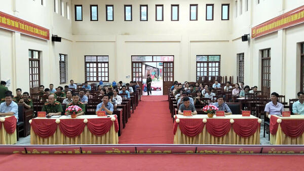 CÔNG AN XÃ THÁI BÌNH RA QUÂN THỰC HIỆN CAO ĐIỂM XÂY DỰNG ĐỊA BÀN KHÔNG MA TUÝ NĂM 2025