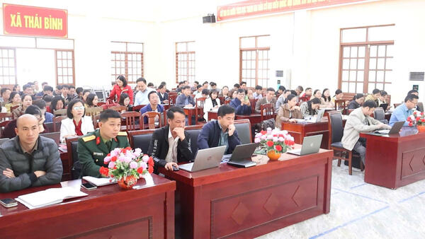 Hội nghị tập huấn phần mềm phục vụ bầu cử