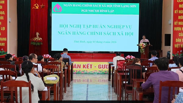 Tập huấn nghiệp vụ ngân hàng chính sách xã hội năm 2026