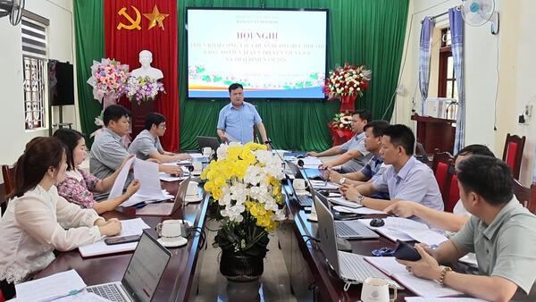 Sôi nổi công tác chuẩn bị Hội thi Báo cáo viên, tuyên truyền viên giỏi xã Thái Bình năm 2026.