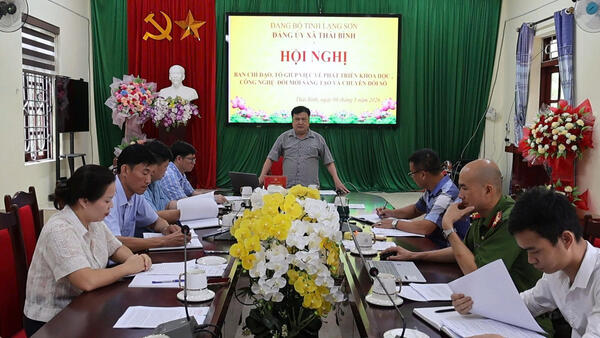 ĐẢNG ỦY XÃ THÁI BÌNH: ĐẨY MẠNH PHÁT TRIỂN KHOA HỌC CÔNG NGHỆ, ĐỔI MỚI SÁNG TẠO VÀ CHUYỂN ĐỔI SỐ