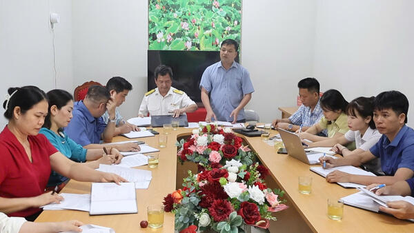 UBND xã Thái Bình tổ chức họp về công tác thu ngân sách năm 2026