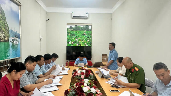 XÃ THÁI BÌNH HỌP XEM XÉT, THỐNG NHẤT PHƯƠNG ÁN SÁP NHẬP THÔN TRÊN ĐỊA BÀN