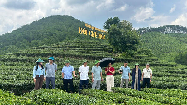 BAN DÂN TỘC HĐND TỈNH KHẢO SÁT TẠI XÃ THÁI BÌNH