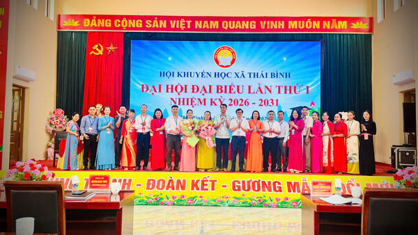 ĐẠI HỘI ĐẠI BIỂU HỘI KHUYẾN HỌC XÃ THÁI BÌNH LẦN THỨ I, NHIỆM KỲ 2026 – 2031