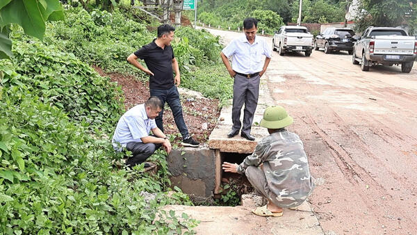 Kiểm tra xác định tuyến và bàn giao mặt bằng tuyến đường giao thông  ĐX 41.11