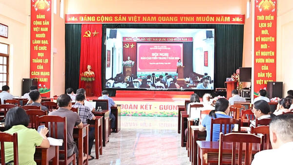 ĐẢNG UỶ XÃ THÁI BÌNH TIẾP SÓNG HỘI NGHỊ BÁO CÁO VIÊN CẤP TỈNH THÁNG 7/2026