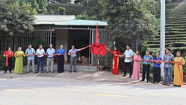 Xã Thái Bình: Khánh thành công trình “Đường cờ Tổ quốc” tại thôn Hòa An