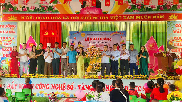 Trường Mầm non Nông trường Thái Bình tổ chức  Lễ khai giảng năm học 2026-2027