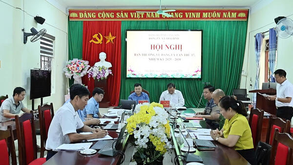 Hội nghị Ban Thường vụ Đảng ủy xã Thái Bình lần thứ 17