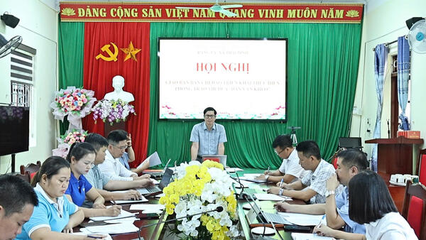Xã Thái Bình tổ chức Hội nghị giao ban Ban Chỉ đạo triển khai thực hiện phong trào thi đua “Dân vận khéo”