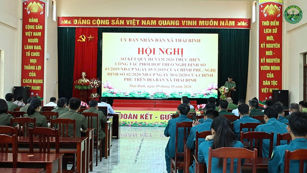 Hội nghị giao ban công tác phối hợp trong thực hiện nhiệm vụ bảo đảm an ninh chính trị, trật tự an toàn xã hội, quốc phòng địa phương