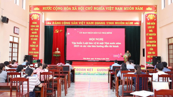 Tập huấn công tác bảo vệ bí mật Nhà nước cho cán bộ, đảng viên
